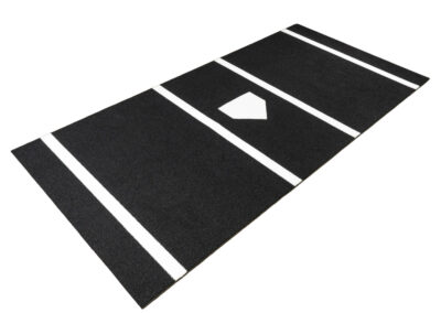 Black Baseball Turf Mat